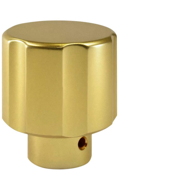 ABUS knob brass polished
