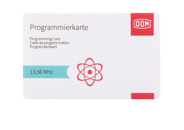 DOM ENiQ&reg; programming card