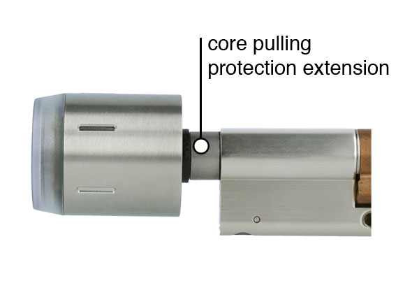DOM ENIQ core pulling protection extension