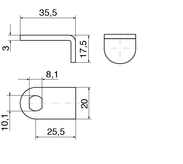 DOM closing lever Renz