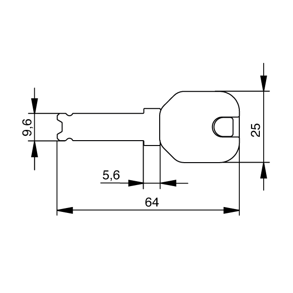 EVVA 4KS design cap dimensions