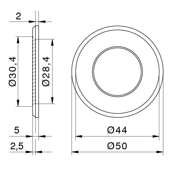 EVVA Rosette ABUS&reg;