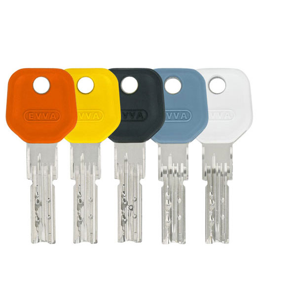 EVVA Akura44 design key colours
