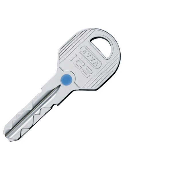 EVVA ICS key with coloured dot