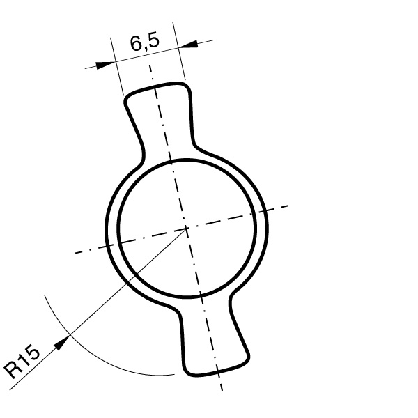 ISEO 2-fold cam (Biffar)