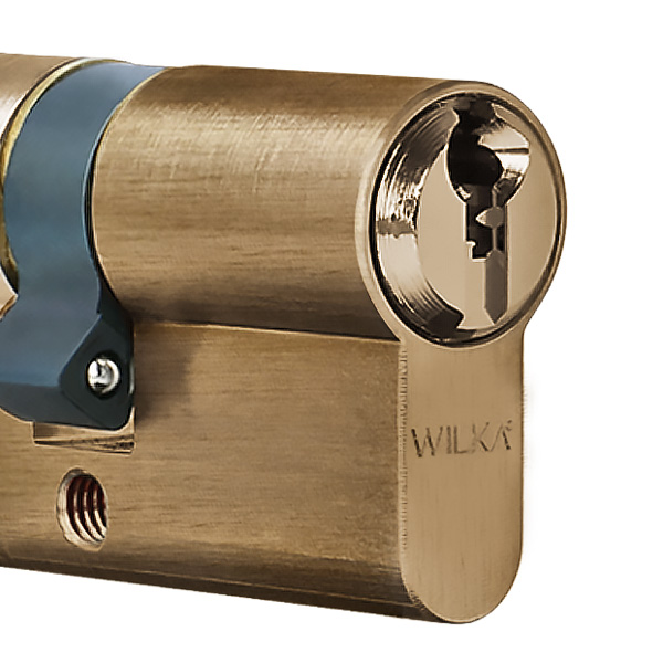 WILKA brass matt brushed
