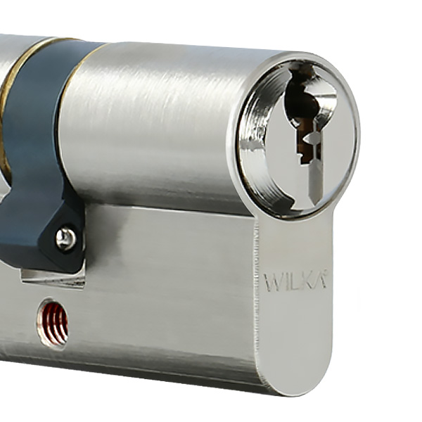 WILKA brass matt nickel plated