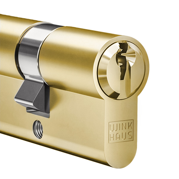 WINKHAUS brass polished