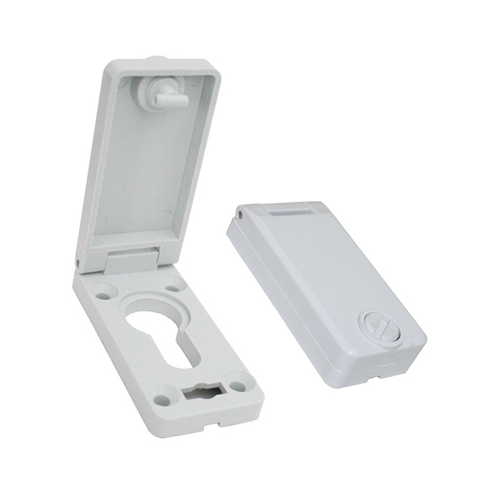 Rain protection flap rosette