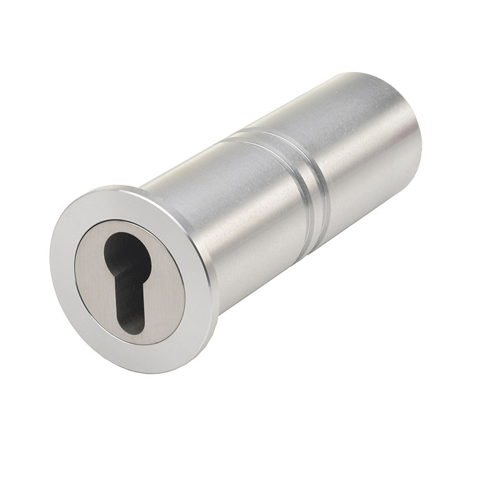 Key safe prepared for half cylinder