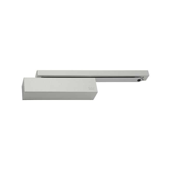Overhead door closer DORMAKABA TS 93 silver