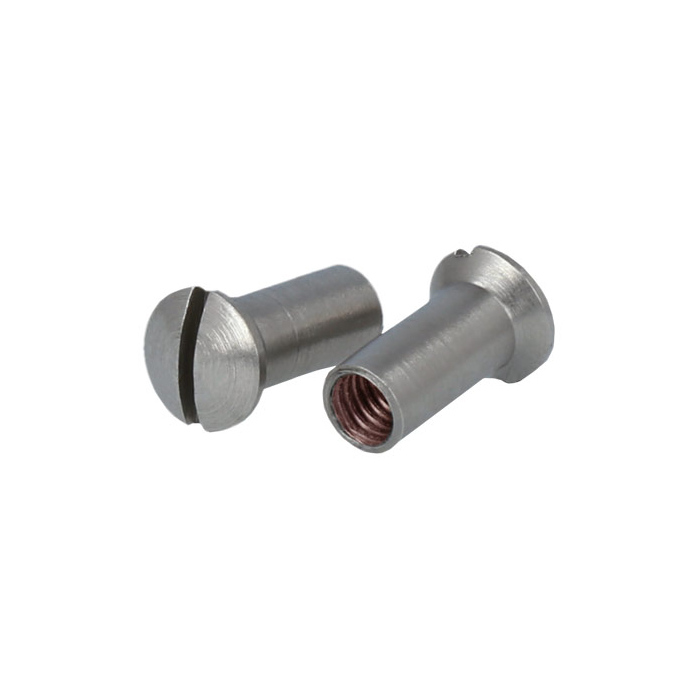 Sleeve with slot, stainless steel