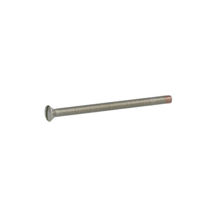 Sleeve screw M4 brass nickel plated