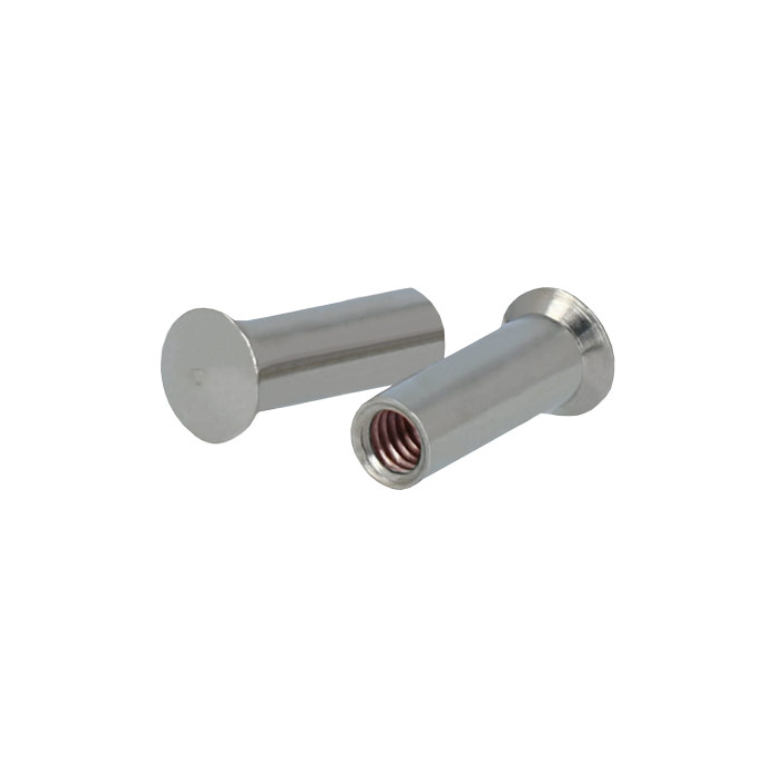 Sleeve without slot - brass nickel plated