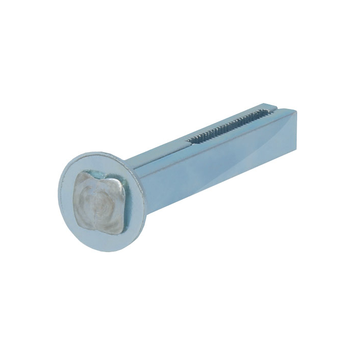 Half square spindle for better fixing of grub screw, 10 mm