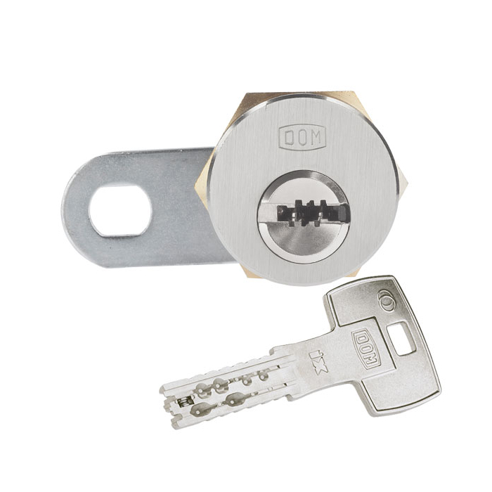 DOM ix TwinStar camlock cylinder 2-in-1
