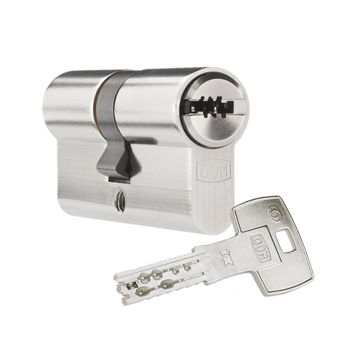 DOM ix TwinStar double cylinder short 2-in-1