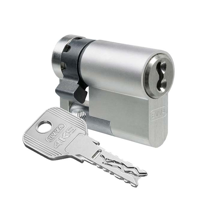 EVVA 4KS half cylinder short