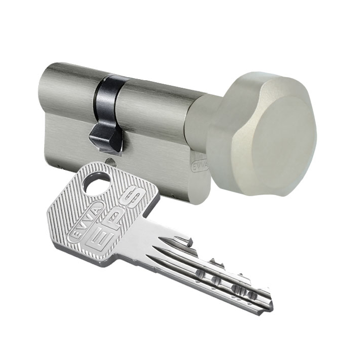 EVVA EPS-5 knob cylinder short