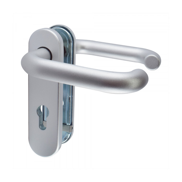 Fire resistant handle fitting without core pulling protection KS