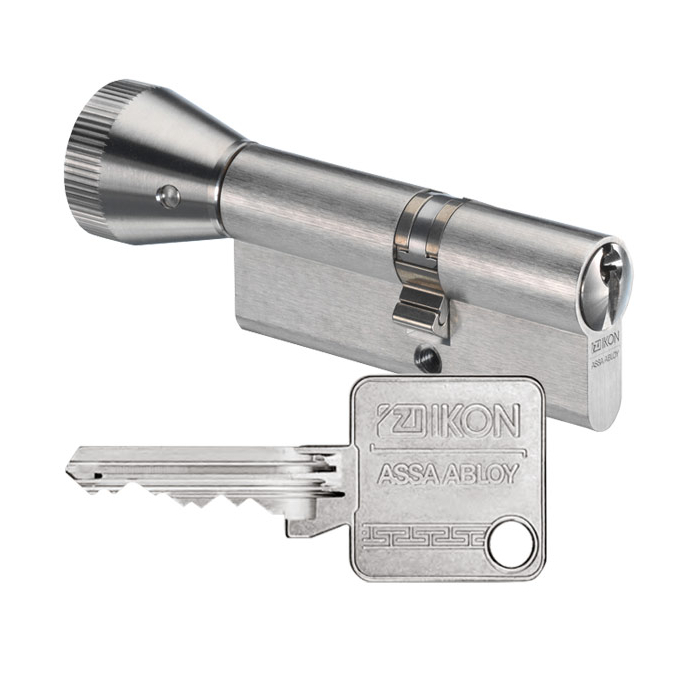 IKON SK6 triangular profile DP06 knob cylinder