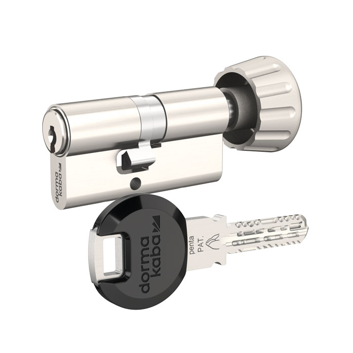 DORMAKABA penta knob cylinder short