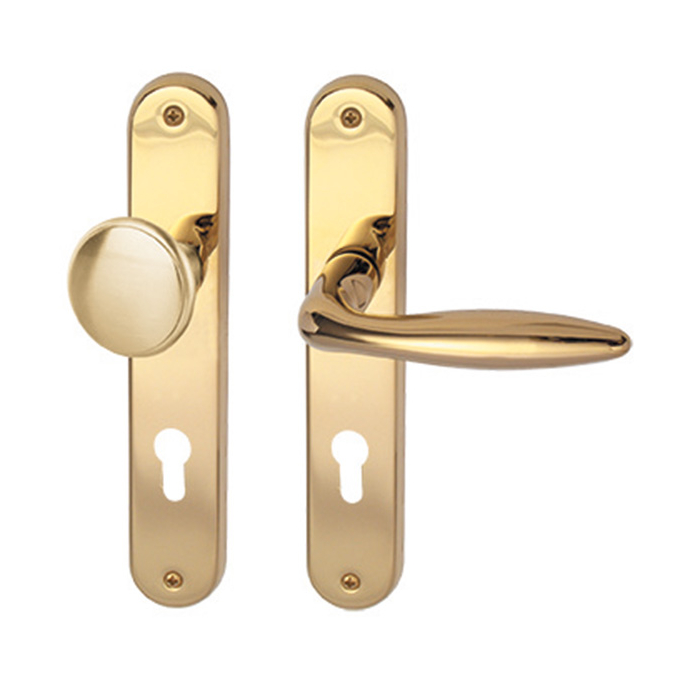 Arena long plate fitting / knob-handle