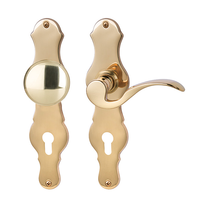 Eva long plate / knob-lever handle