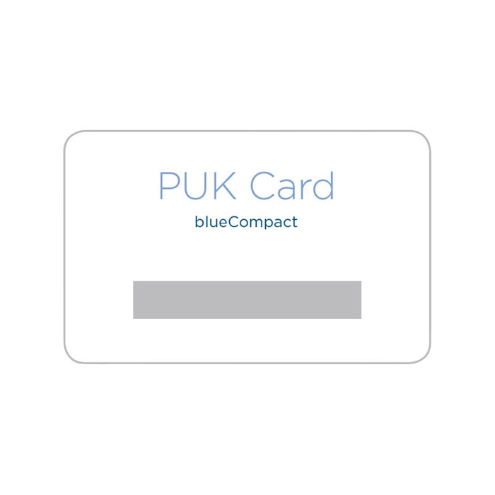 WINKHAUS blueCompact PUK card - replacement