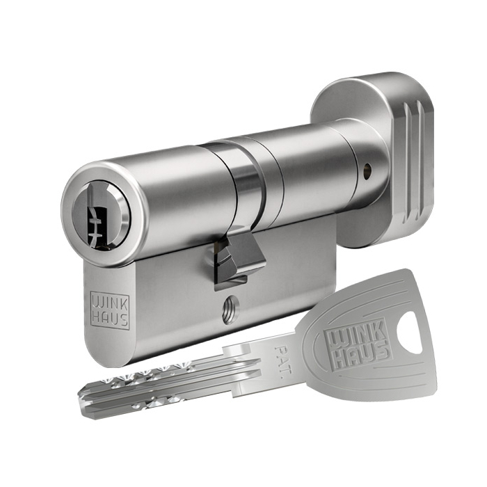 WINKHAUS keyTec X-tra knob cylinder short