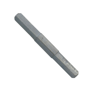 Square spindle, stepped on both sides