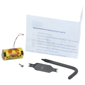 WINKHAUS blueCompact battery replacement set 21/22