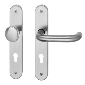 Paula long plate fitting / knob-handle