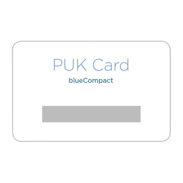 WINKHAUS blueCompact PUK card - replacement