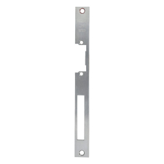 Flat strike plate for electric door opener