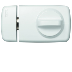 ABUS additional door lock without rim cylinder 7010 white