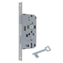 BB mortise lock, forend 20 mm square