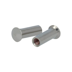 Sleeve without slot - brass nickel plated