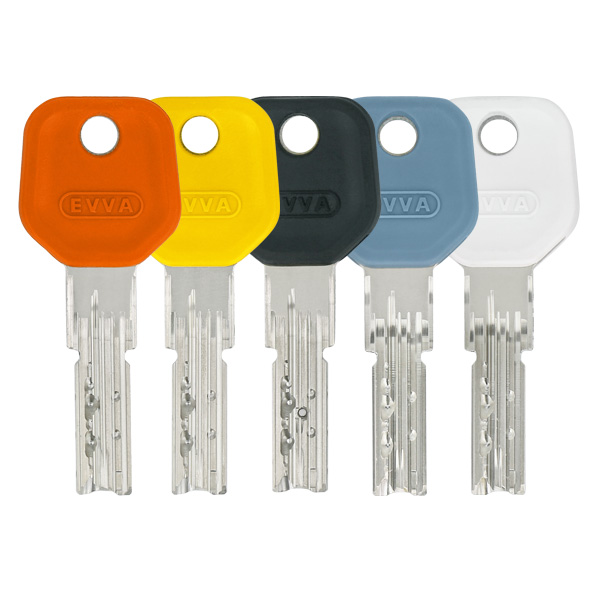 EVVA AKURA design key colors