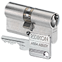 IKON radii profile plus lock cylinder